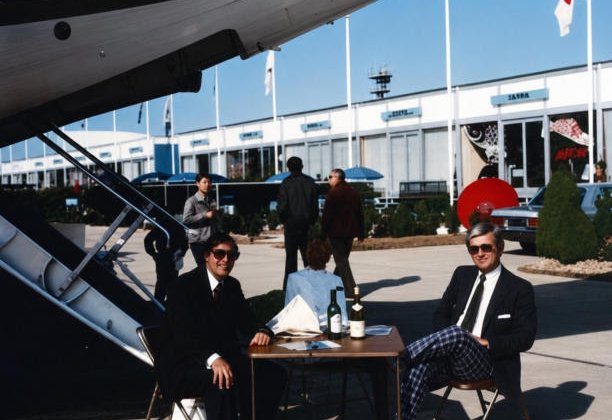 Omni at the 1977 Paris Air Show