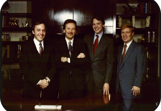 Partners on the Omni International Jet Trading Floor